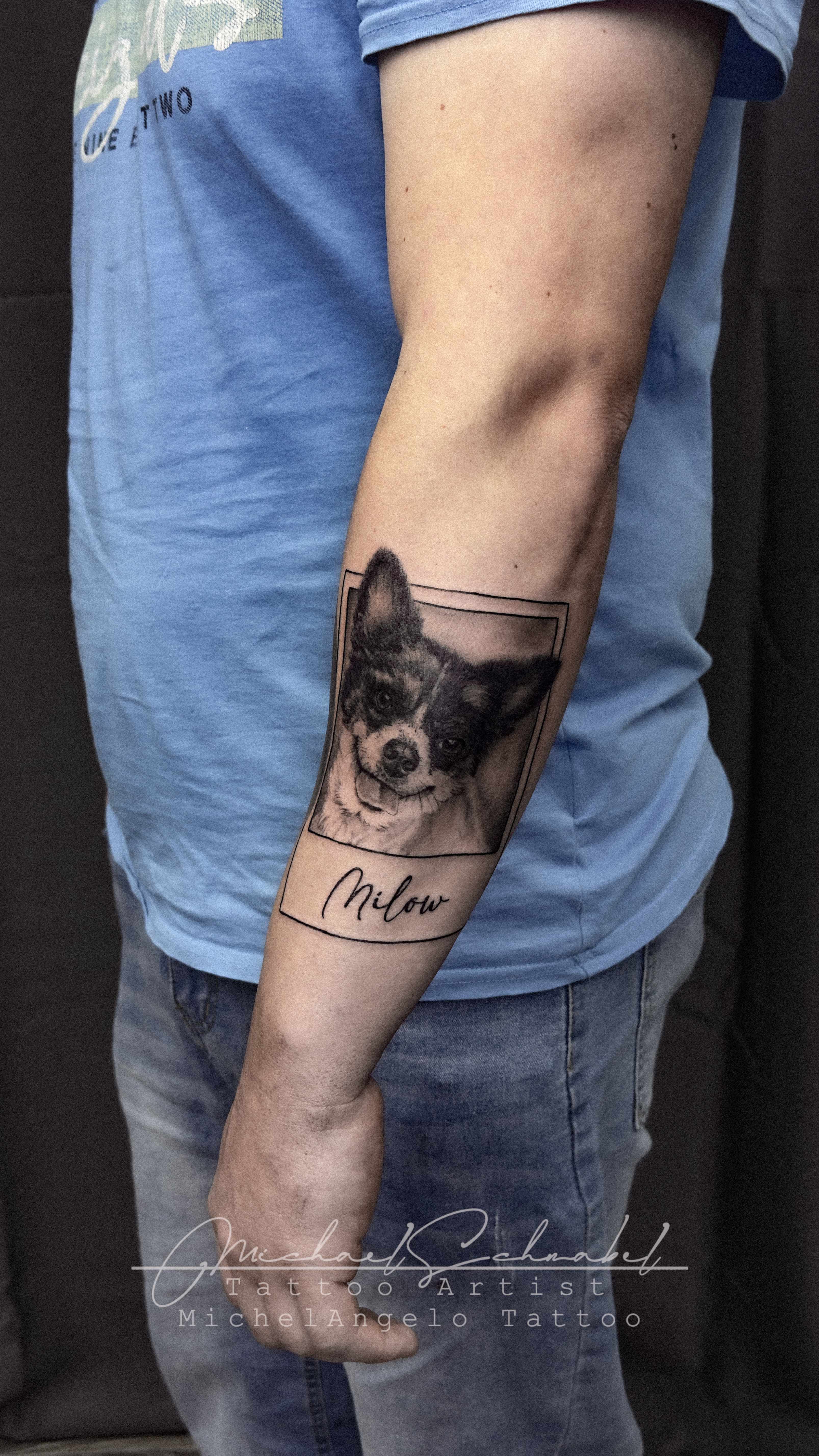 Custom Design Tattoo - Michelangelo Tattoo Halle Saale